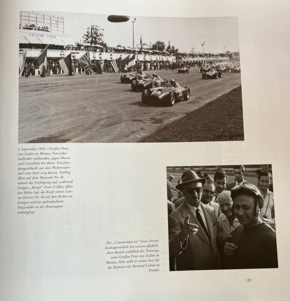 Moss "Fangio" 1991 Fangio-Racingdriver-Biography limited leatheredition signed by Fangio and Moss (3099)
